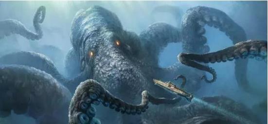 北海巨妖,深海传说中的神秘巨兽之谜